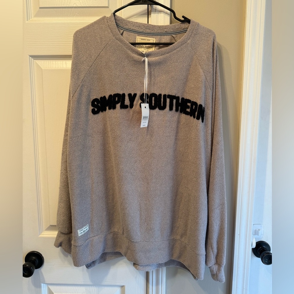 Women’s Simply Southern Heather Gray Pullover